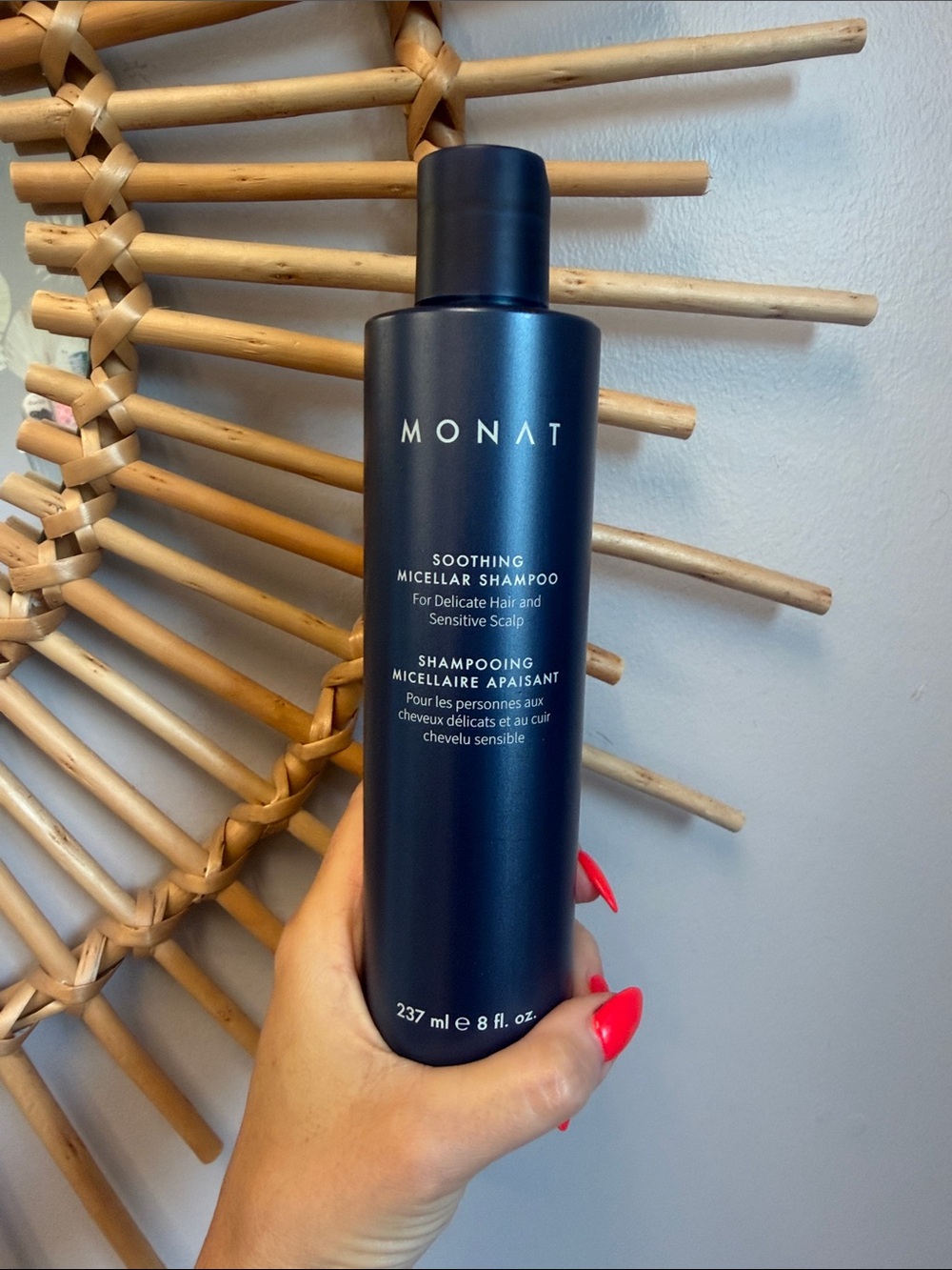 MONAT Soothing Micellar Shampoo — Navy Blue